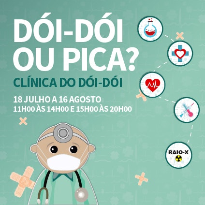 O MadeiraShopping abre as portas da Clínica do Dói-Dói